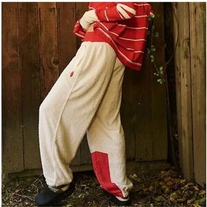 Free people movement cuddle up fleece joggers